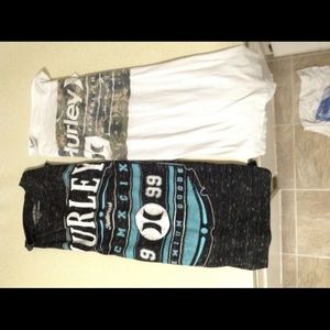 Hurley shirts small/medium